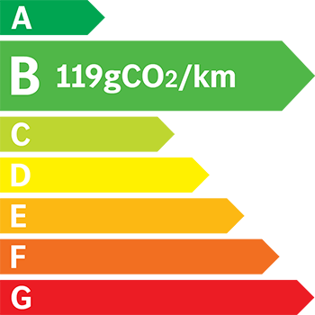 Étiquette énergie 119 g/km