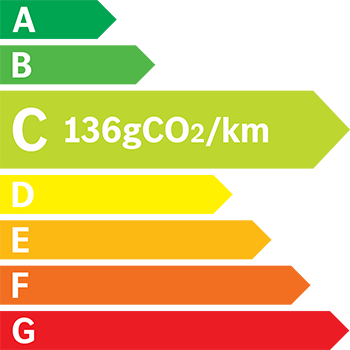 Étiquette énergie 136 g/km
